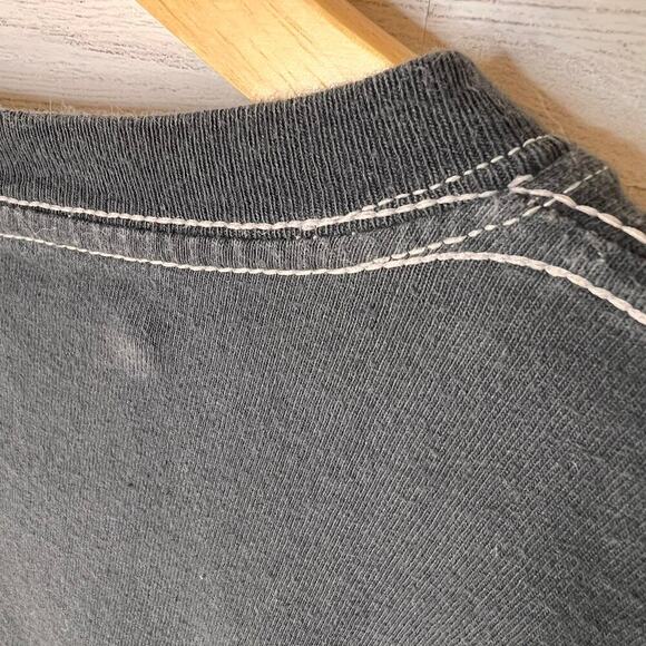 2 Pac T-Shirt Unisex Size M/M Gray Poetic Just Long Sleeve 100% Cotton - Picture 12 of 14